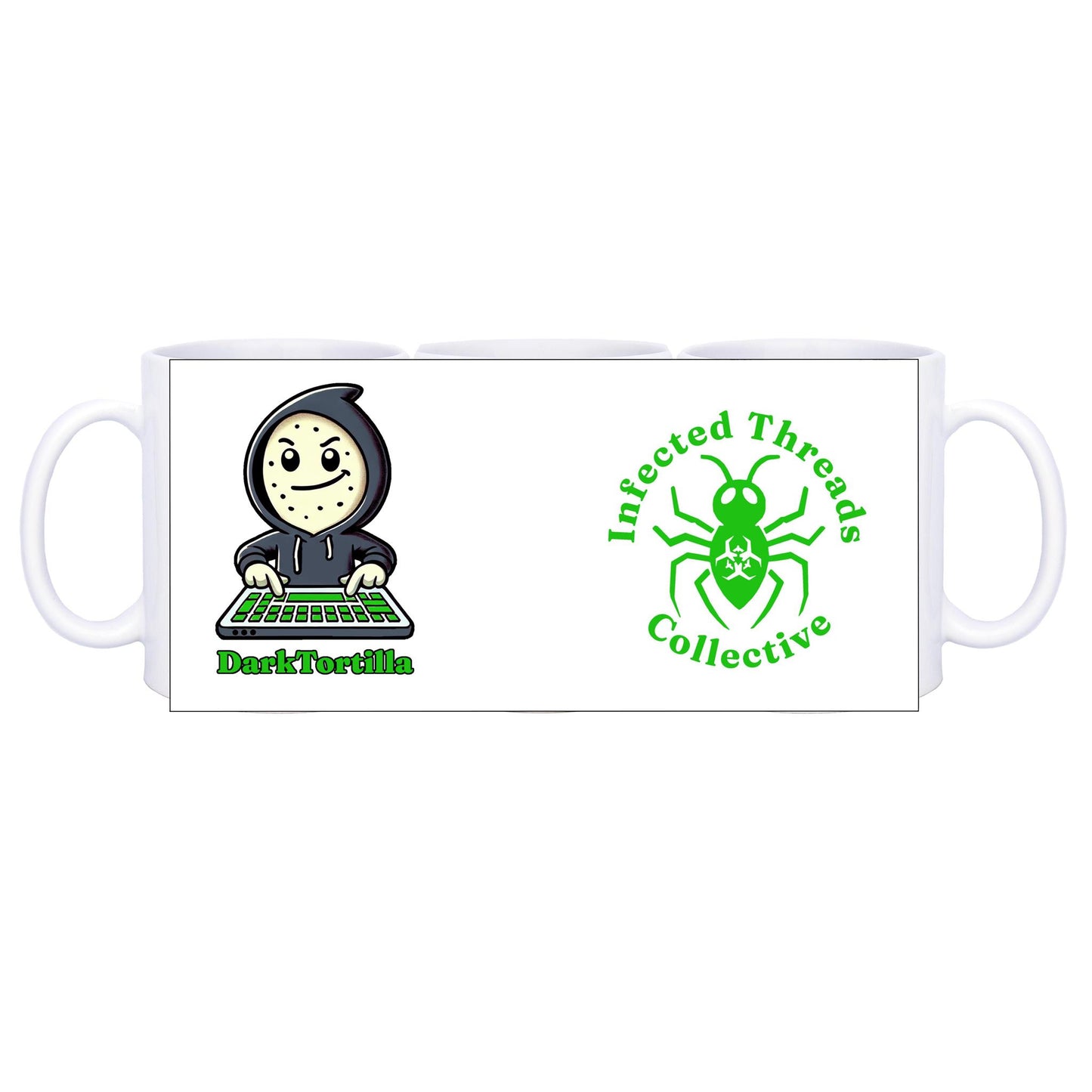 DarkTortilla Mug – Cybersecurity-Inspired Hacker Coffee Mug