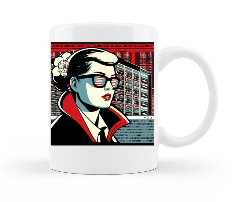 Agent Tesla "Femme Fatale" Ceramic Mug
